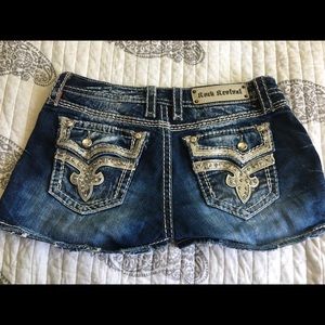 Rock Revival Jean Shorts SZ 28