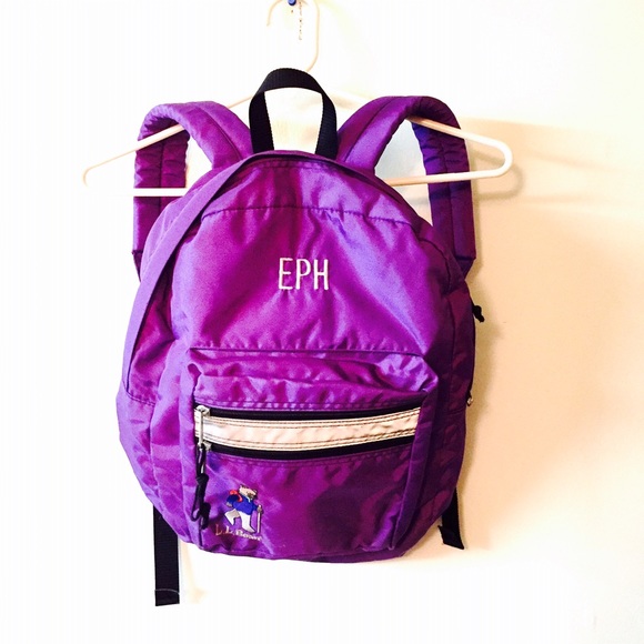 ll bean purple backpack