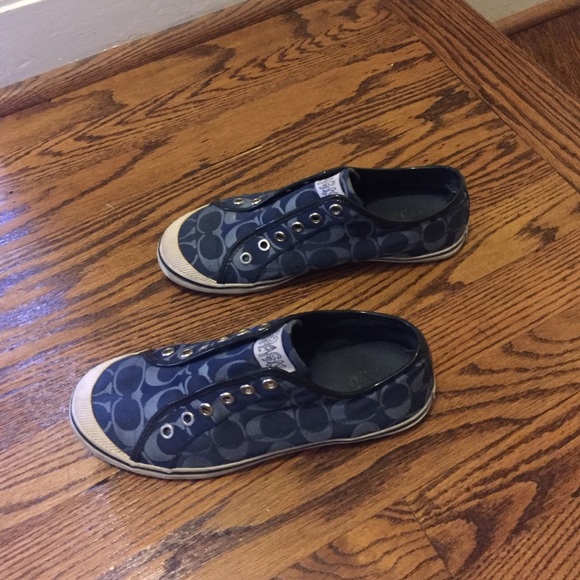 Coach Navy Blue Sneakers