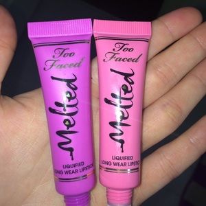 2 too face melted lipsticks