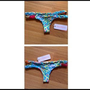 San Lorenzo cheetah bikini bottoms