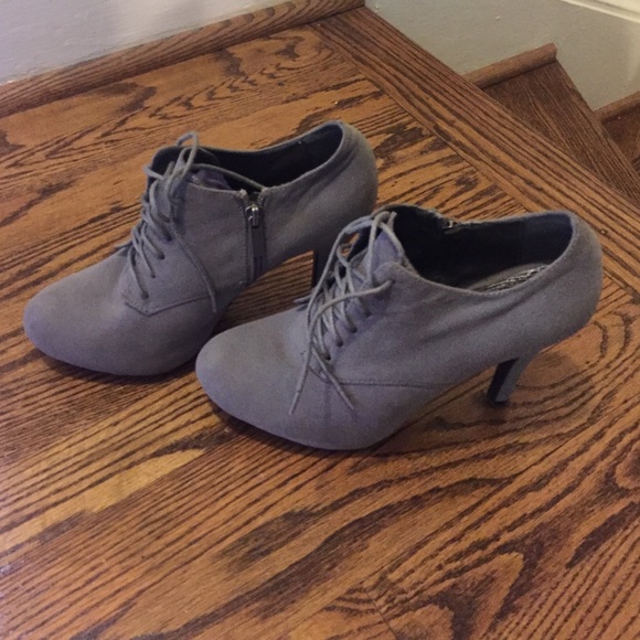 Gray Booties