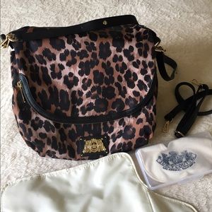 Juicy Couture Malibu Leopard Nylon Bag