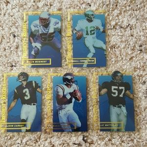 5 Football Cards