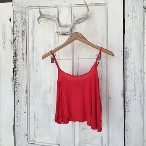 🍉 Watermelon Pink/Red Crop Top 😎🍉