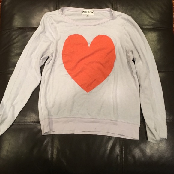 Light blue wildfox with heart - Picture 1 of 1