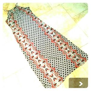 Maxi Dress with Chain Strap