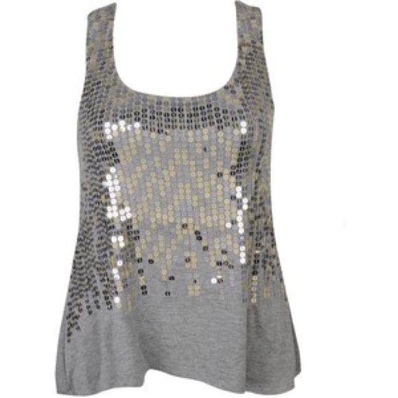 Forever 21 Tops - NWT Forever 21 Trapeze Sequin Knit Tank-Medium