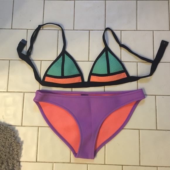 Triangl bikini top xs bottom m