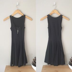 👹Blackmilk Matte Evil Zip Dress👹