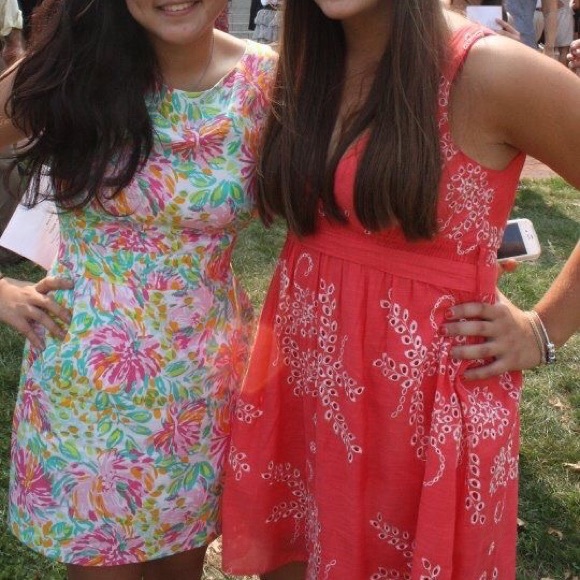 3/$15💥 Forever 21: coral sun dress - Picture 4 of 4