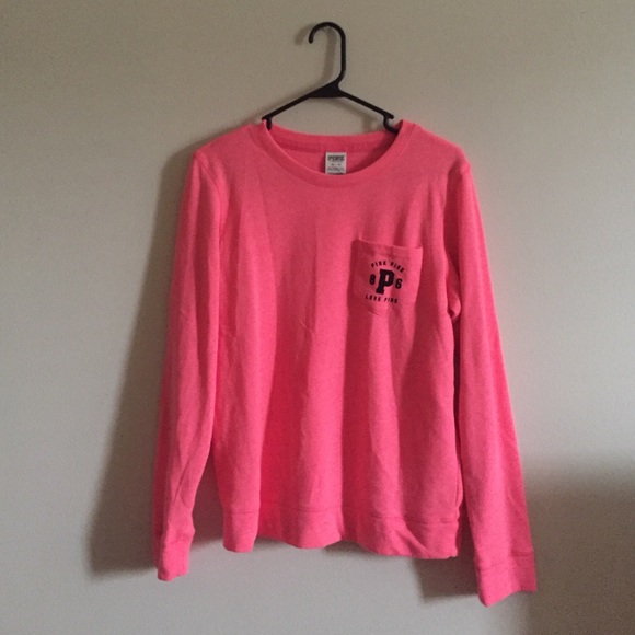 Hot pink crewneck