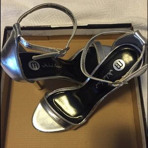 Michael Antonio Lovina Silver Stilettos 6.5