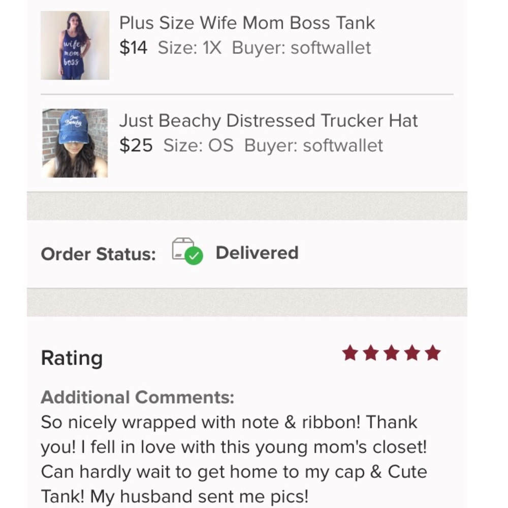 Wife Mom Boss Tank/Tunic ❗️1 LEFT❗️ - Picture 6 of 6