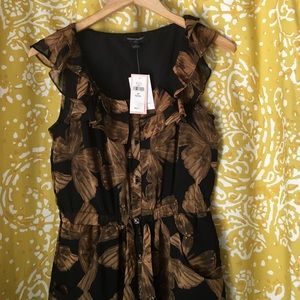 Banana republic butterfly dress
