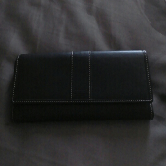 COACH leather wallet