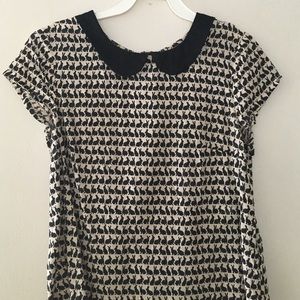 Bunny Print Blouse