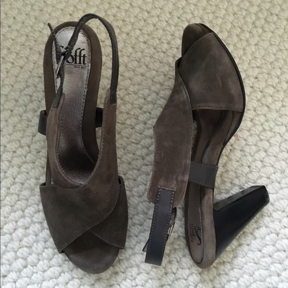 Sofft Suede Sandals - Picture 2 of 4