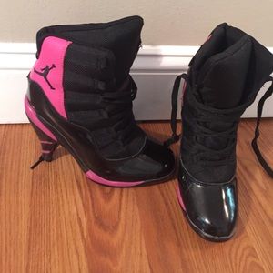 Jordan heels sneakers
