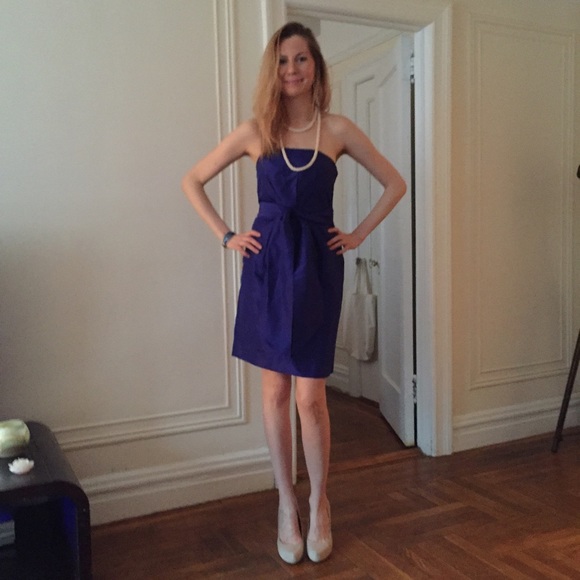 Banana Republic royal blue dress.