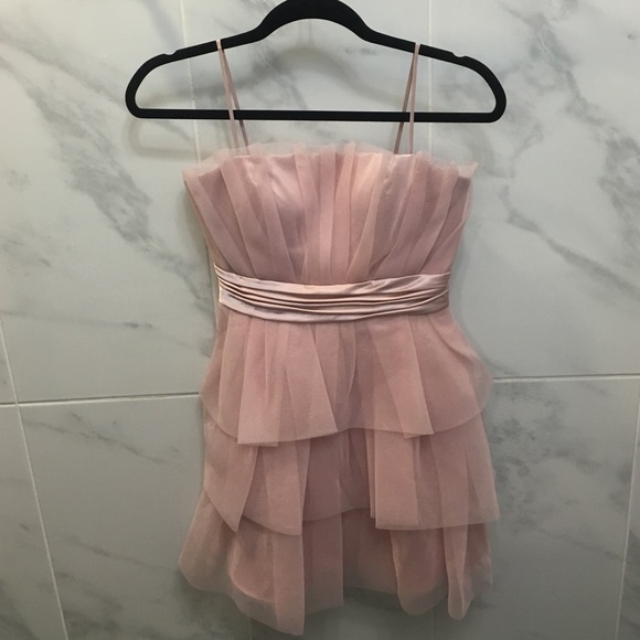 Bloomingdale's pink party dress