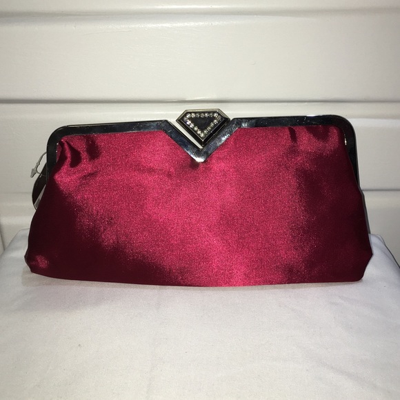 Burgundy Evening Bag