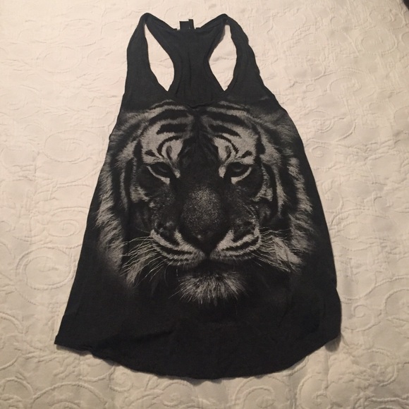 Tiger print tank top - Picture 1 of 1