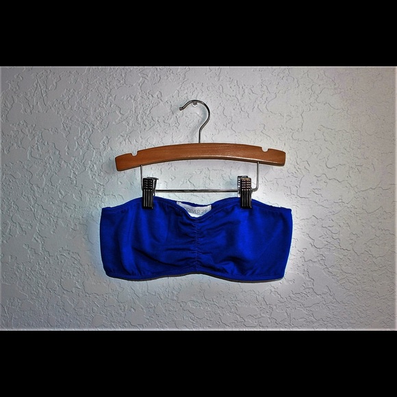 Royal blue bandeau