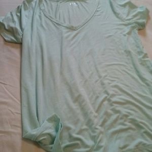 Mint green silky soft nwot women's t-shirt