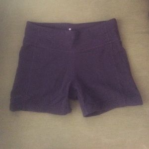 Athleta black shorts size M