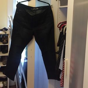 Dark wash petite skinny jean