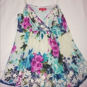 Floral Flowy Tank