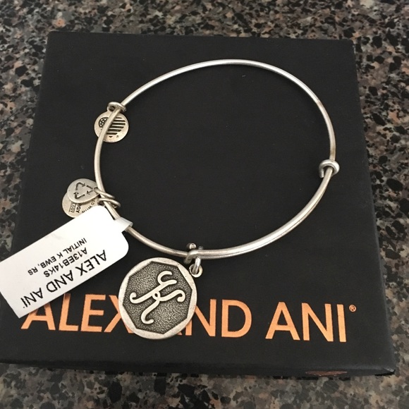 Inital "K" Alex and Ani Sliver Bracelet!