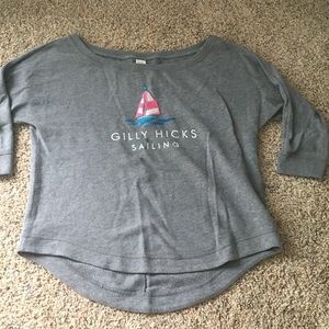 Gilly Hicks quarter sleeve sweatshirt!