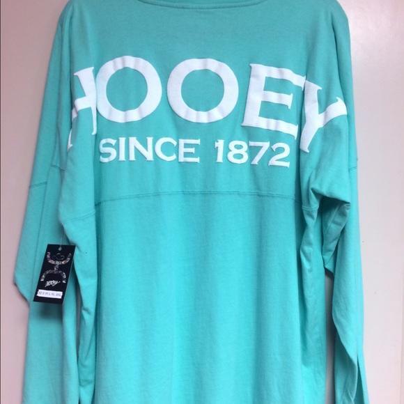 L/S mint Hooey top