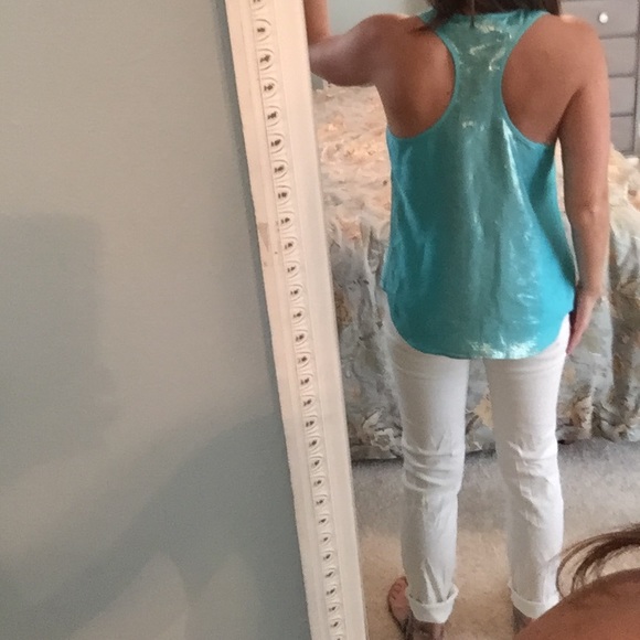 Trina Turk Racerback top - Picture 2 of 3