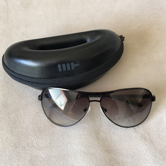 Mosley Tribes Metal Aviator Sunglasses