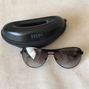 Mosley Tribes Metal Aviator Sunglasses