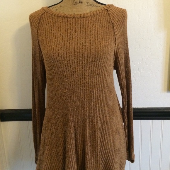 summery copper dress