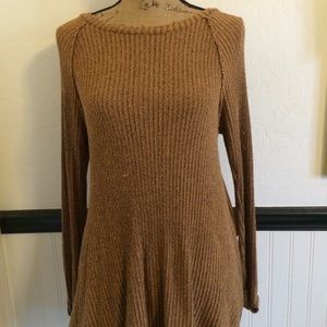 summery copper dress