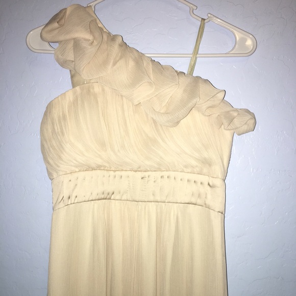 Max & Cleo one shoulder long dress