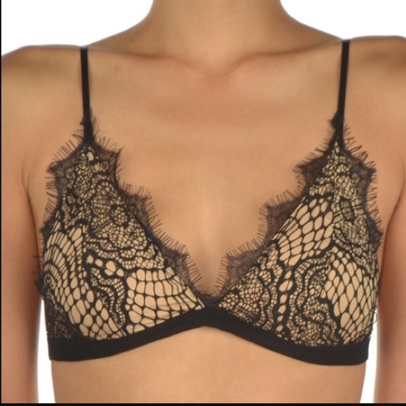 LAST ONE❗️[HP] Black lace eyelash bralette - Picture 3 of 4