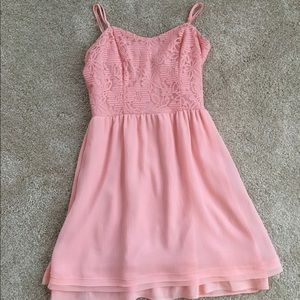 coral dress