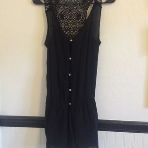 black romper