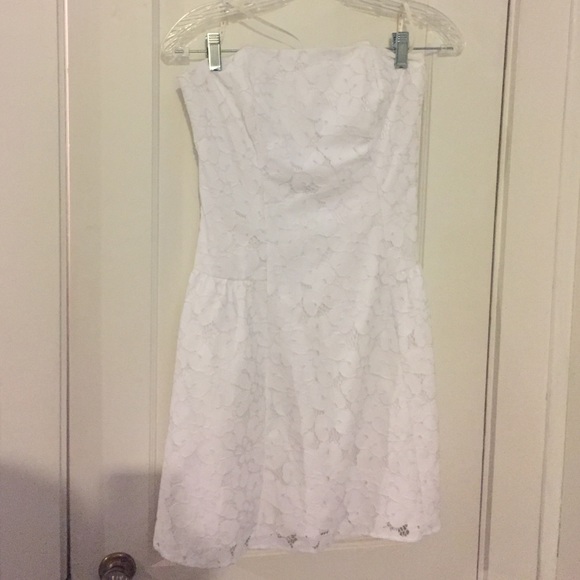 White lace Lily Pulitzer Dress