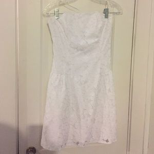 White lace Lily Pulitzer Dress