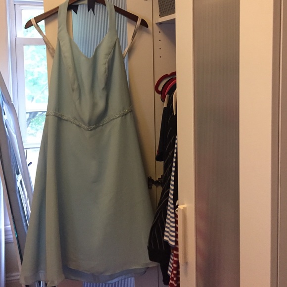 Blue Alfred Angelo special occasion dress