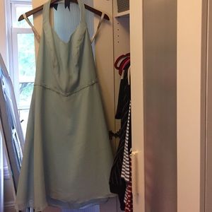 Blue Alfred Angelo special occasion dress
