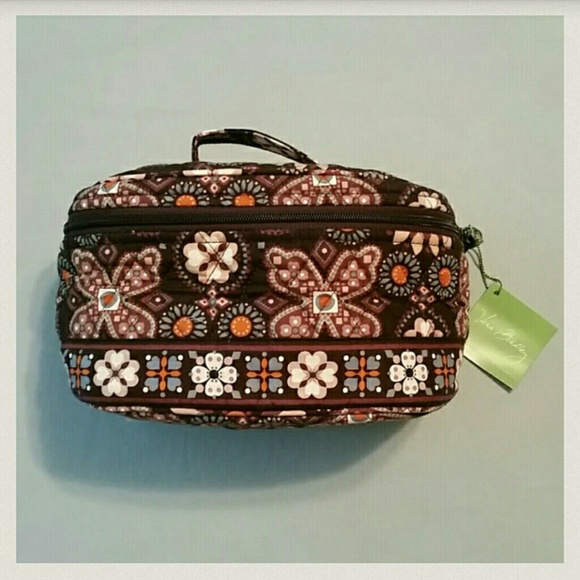 Vera Bradley Travel Cosmetics Bag in Canyon
