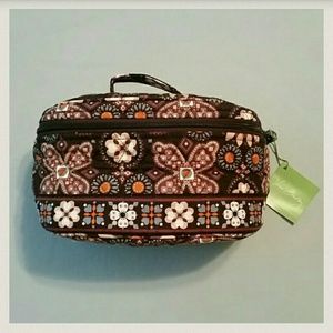 Vera Bradley Travel Cosmetics Bag in Canyon